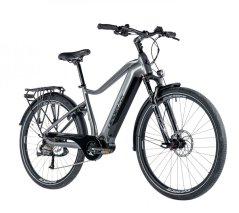 Trekingový elektrobicykel Leader Fox Denver pánsky 28" 2024 šedý