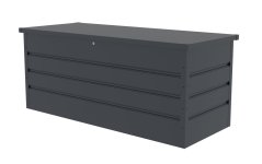 Záhradný box G21 Denver 770 L, antracitový plechový