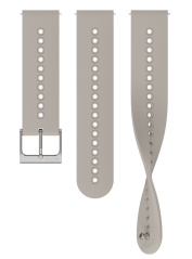 Suunto 22mm Urban 4 Silicone Strap Sand Gray S+M