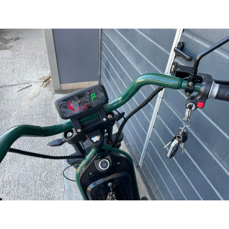 Elektrická koloběžka Lera Scooters C6 2000W zelená
