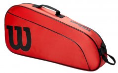 Taška na rakety Wilson Junior Racketbag red