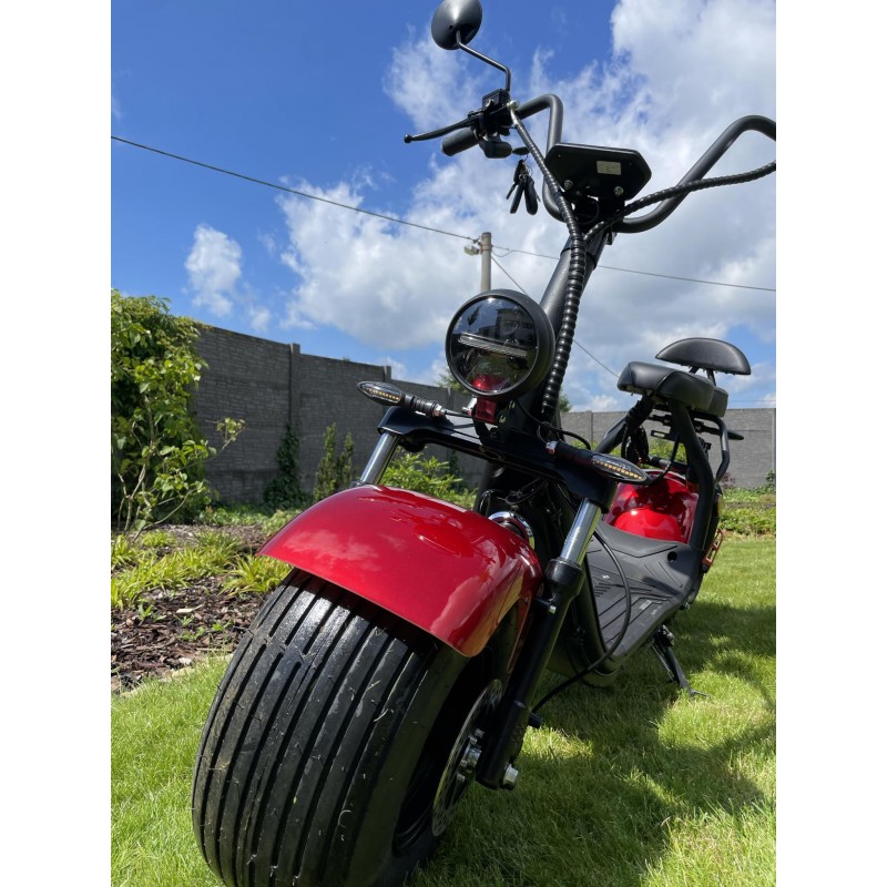 Elektrická kolobežka Lera Scooters C1+ 1500W červená