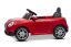 Beneo Elektrické auto BMW Mini Cooper 12V, červené, USB vstup s Bluetooth připojením na MP3 přehrávač, 2,4GHz dálkové ovládání, 2 x 25W motor, lithiová baterie, LED světla, ORIGINÁLNÍ licence