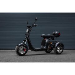 Elektrická tříkolka Leramotors Scooters C5 2000W Black