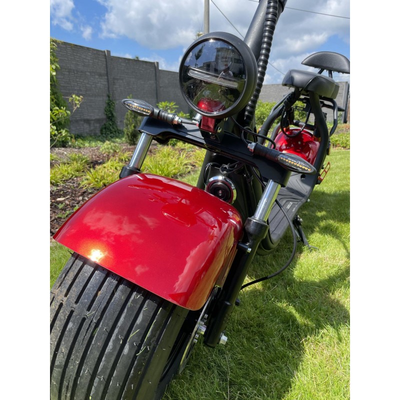 Elektrická kolobežka Lera Scooters C1+ 1500W červená
