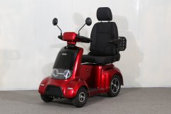 Štvorkolesový elektrický seniorský a invalidný vozík s košom Selvo 4810Li