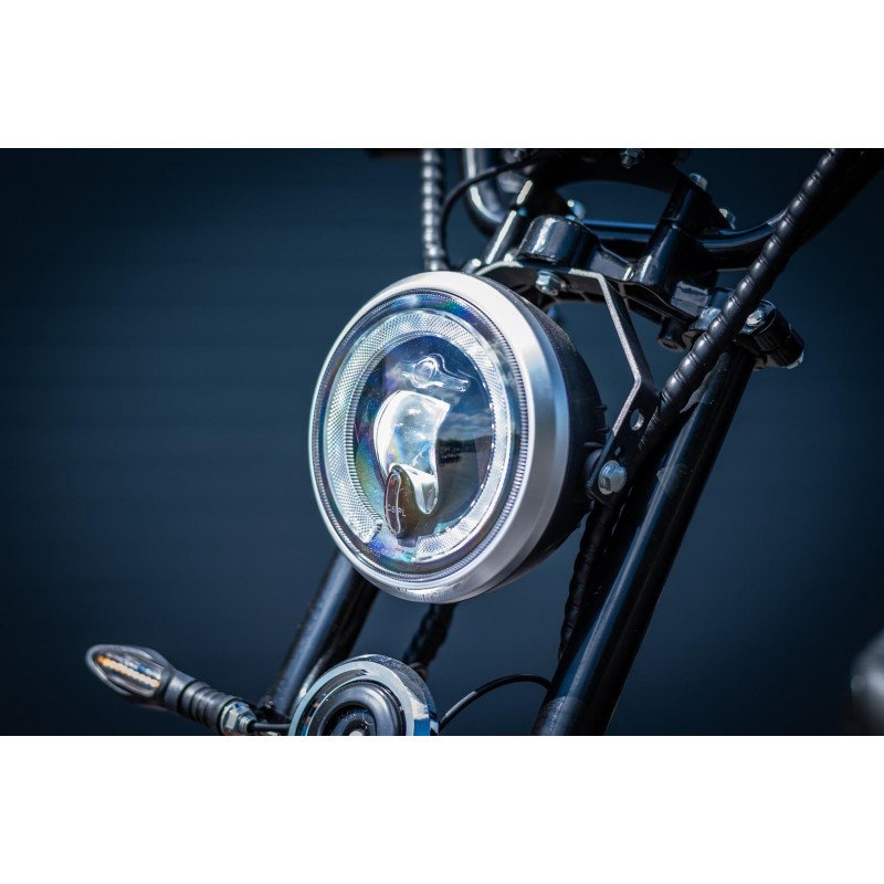 Elektrický skútr Lera Scooters C2 2000W hnědý
