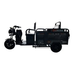 Nákladný trojkolesový vozík RACCEWAY® VARIO, sivý