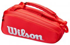 Wilson Super Tour 6 Pack Pro Staff red