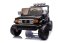 Beneo Elektrické autíčko Toyota FJ Cruiser XXL s pohonom 4x4, licencované (Dvojmiestne), čierne, Prenosná lítiová batéria, Vysoký podvozok, Dve sedadlá, Odpružená zadná náprava, 2,4 GHz Diaľkový ovládač, MP3 prehrávač s Bt, LED