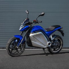Elektrická motorka Leramotors Lancaster 3000W modrá