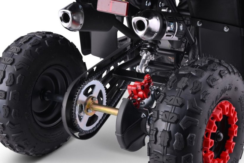 Benzínová štvorkolka pre deti Beneo Motors Escape červená - 49cm3