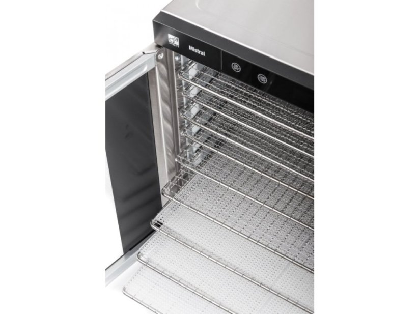 Sušička ovoce G21 Mistral, nerezová ocel