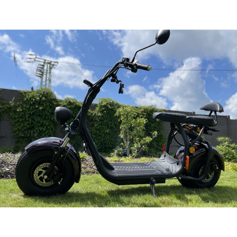 Elektrický skútr Lera Scooters C1+ 1500W hnědý