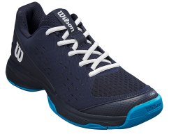 Wilson Rush Pro Jr L navy blazer / white / atomic blue