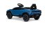 Beneo Elektrické autíčko Lamborghini Lanzador 12V s pohonom zadných kolies a licenciou (Jednomiestne), modré, Lítiová batéria, LED svetlá, široké sedadlo, 2,4 GHz diaľkový ovládač, MP3 prehrávač so vstupom USB/AUX a Bluetooth