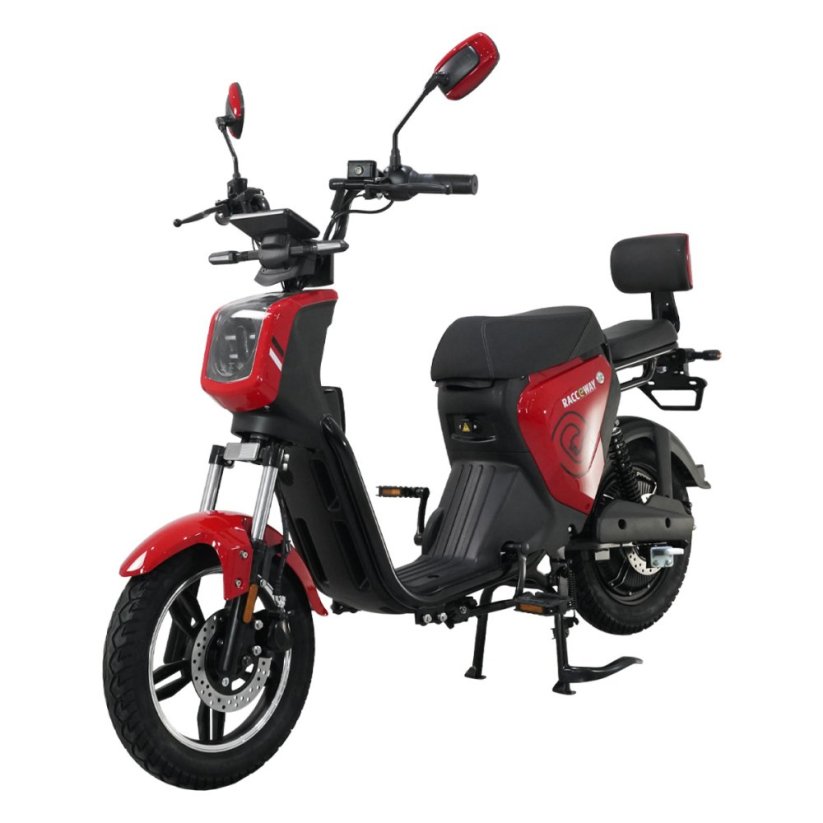 Elektroskúter RACCEWAY® PAREZ 25, bez VP, bez batérie, červený