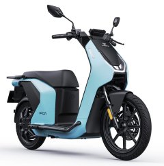 Motocykl Super Soco F01 světle modrý