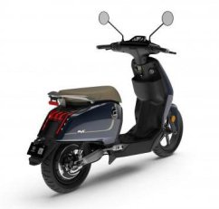 Motocykel Super Soco CUX modrý