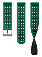 Suunto 22mm Athletic 9 Silicone Strap Sage Green S+M