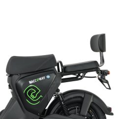 Elektrický skútr RACCEWAY® PAREZ 25, bez registračního dokladu, bez baterie, šedý