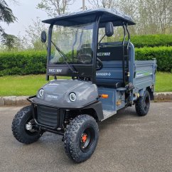Čtyřkolový nákladní vozík RACCEWAY® RANGER PLUS, šedý