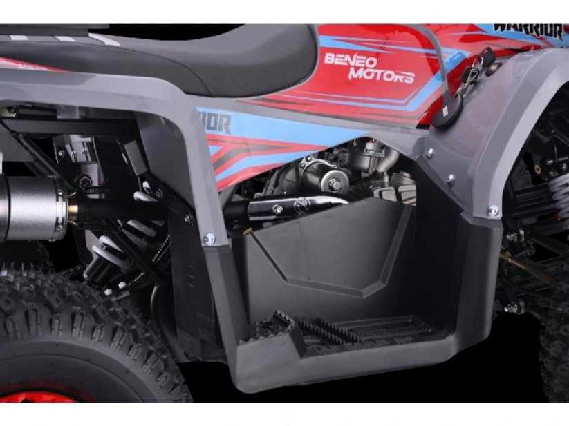 Benzínová štvorkolka pre deti Beneo Motors WARRIOR červená - 125cm3