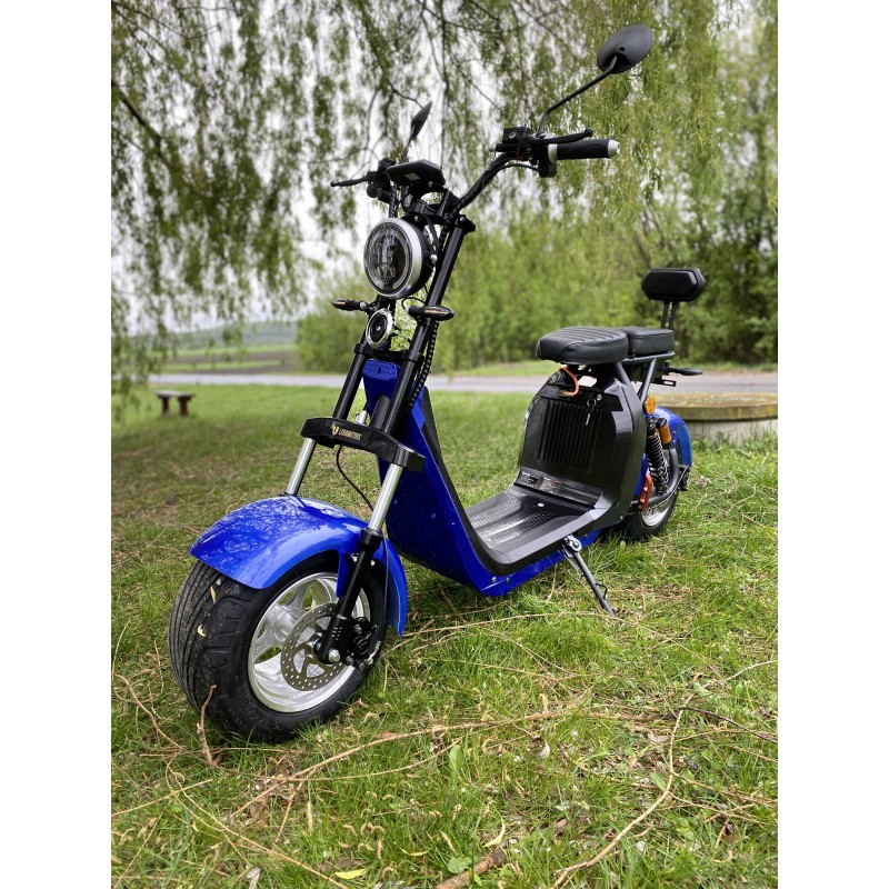 Elektrická koloběžka Lera Scooters C2 2000W modrá