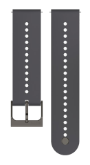 Suunto 22mm Urban 7 Silicone Strap Dark Heather S