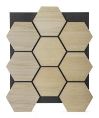 Akustický panel G21 81,5x66,5x2,1 cm plástov, prírodný dub
