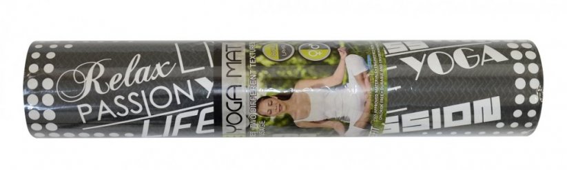 Podložka Lifefit Yoga Mat TPE 183x61x0,4cm, zeleno-šedá