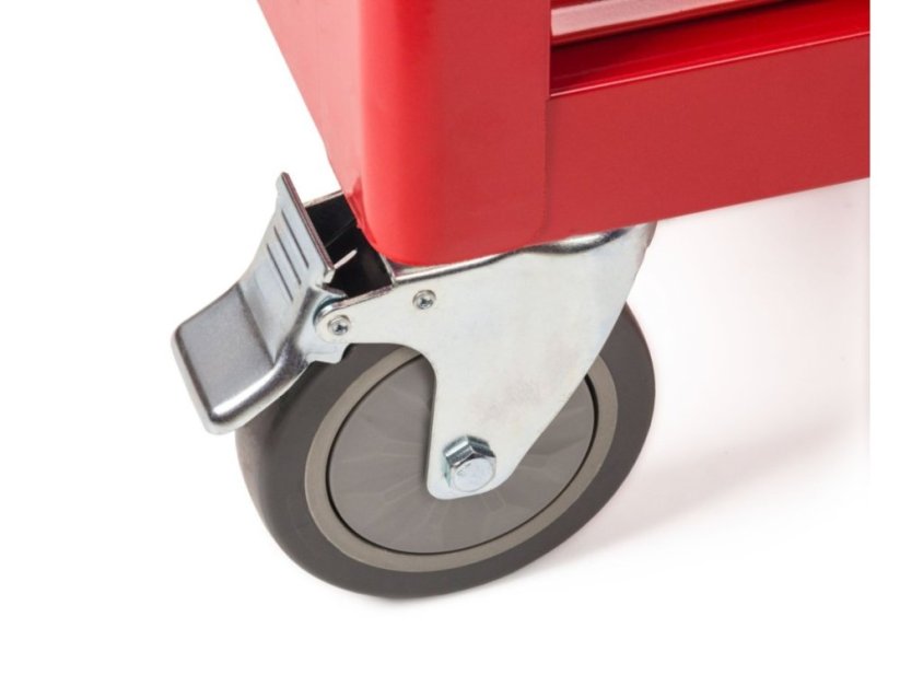 Dílenský vozík G21 Cooper 6, červený