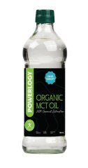Powerlogy Organic MCT Oil 3 x 500 ml