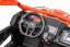 Beneo Elektrické autíčko Can-am Maverick oranžový dvoumístné odpružená přední a zadní náprava 2,4 Ghz dálkové ovládání přenosná baterie 4 x 35W Motory EVA kola koženková sedadla MP3 přehrávač