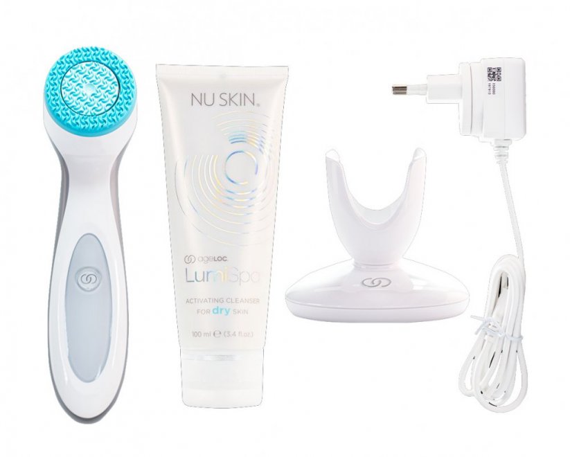 NuSkin ageLOC LumiSpa Beauty Device Face Cleansing Kit – Suchú pleť