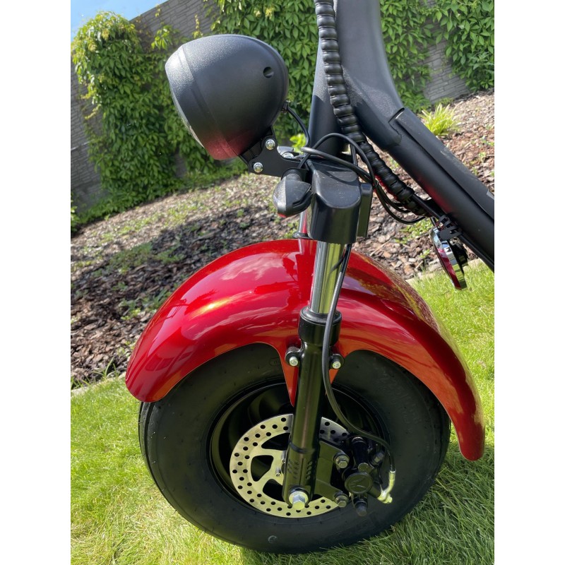 Elektrická kolobežka Lera Scooters C1+ 1500W červená