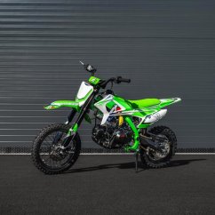 Pitbike Leramotors By Apollo Thunder 125 Poloautomat 14/12 E-Start zelená