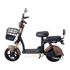 Elektrický skútr RACCEWAY® ZORO 350 W 12 Ah, béžový