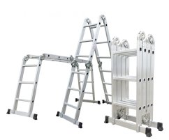 Hliníkové štafle G21 GA-SZ-4x3-3,7M multifunkčné