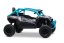Elektrické autíčko Kawasaki TERYX KRX 1000 12V, modré, jednomiestne, odpružená zadná náprava, 2,4 Ghz diaľkové ovládanie, Lítiová batéria, 2 x 25W Motory, MP3 s USB/AUX