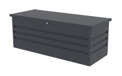 Záhradný box G21 Denver 560 L, antracitový plechový