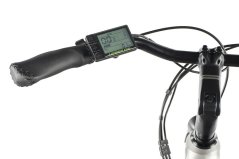 Mestský elektrobicykel Leader Fox Induktora 2023 strieborná