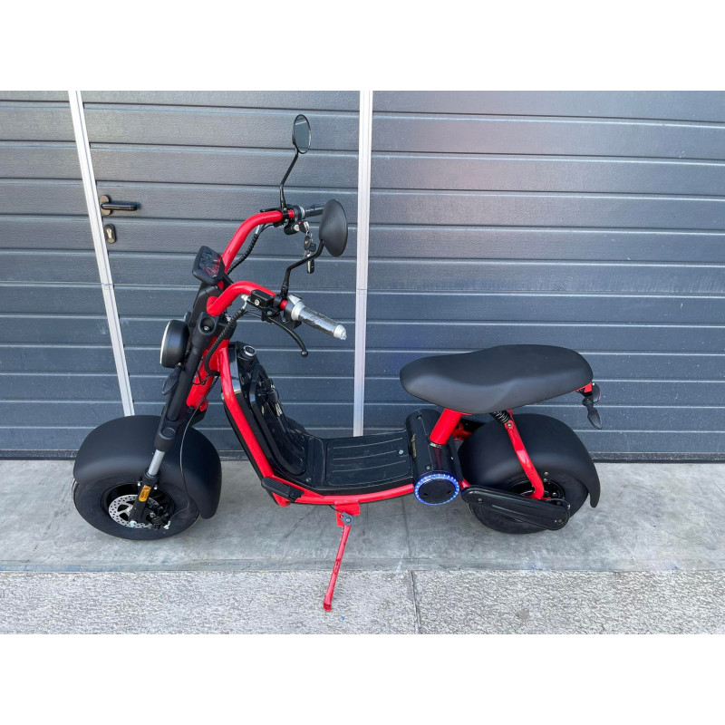 Elektrická koloběžka Lera Scooters C6 2000W červená