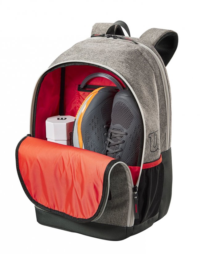 Tenisový batoh Wilson Team Backpack heather grey