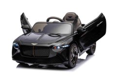 Elektrické autíčko Bentley Bacalar 12V, černé, Dveře otevírající se nahoru, 2.4 GHz dálkové ovládání, LED světla, USB/Aux Vstup, Odpružení, Lithiová baterie, 2 X 25W motor, ORIGINÁL licence