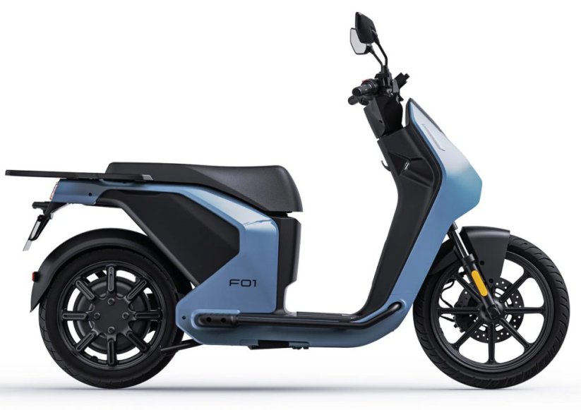 Motocykel Super Soco F01 modrý