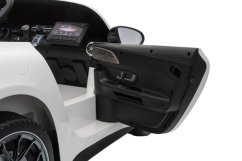 Beneo Elektrické autíčko Mercedes GT63 AMG 24V s pohonom 4x4, modré, Dvojmiestne, Nastaviteľné sedadlo šoféra, Mäkké EVA kolesá, 2,4 GHz diaľkové ovládanie, USB/Bluetooth, 200W motory, Odpruženie, Lítiová batéria, LED svetlá, licencia
