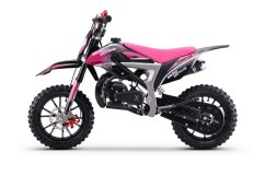 Benzínová motorka pre deti Beneo Motors CROSS SX ružová - 50cm3