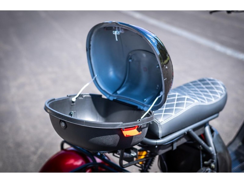 Elektrická tříkolka Leramotors Scooters C5 2000W červená