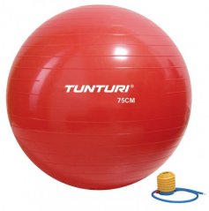 Gymnastický míč Tunturi 75 cm červený
